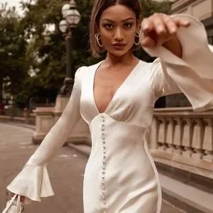 Shona Joy | Dresses | Shona Joy La Lune Frill Cuff Bias Midi
